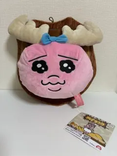 おぱんちゅうさぎ おぱサファリ 壁掛けオブジェ風ぬいぐるみ シカのサムネイル