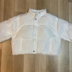 ホワイト ダウンジャケット