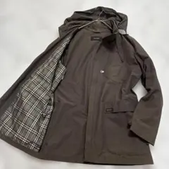 ✨美品✨バーバリーブラックレーベル グレー　コートL