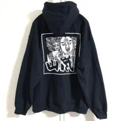 【美品】山嵐 1stアルバム スウェットパーカー オーバーサイズ バンド ロック