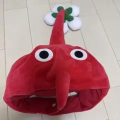 ピクミン★なりきり帽子 赤ピクミン 被り物 かぶりもの ぼうし ぬいぐるみusj