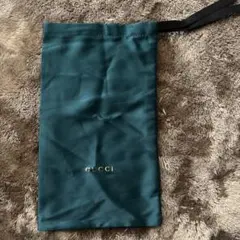 GUCCI ショップ袋 ダークグリーン 約23cm x 約13cm