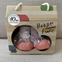 Baby feet ベビーシューズ フォーマルピンク 11.5 ベビーフィート
