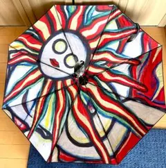 新品未使用‼︎ 岡本太郎 展覧会 折り畳み傘 雷人 - メルカリ