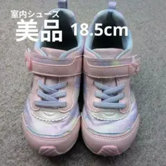 MOONSTAR ピンク スニーカー　リボン付き　18.5cm