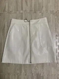 プライベートビーチ ミニスカート M フェイクレザー