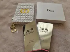 【未使用】Dior Addict香水　ロージーサンプル２点 ＆ コンパクトミラーのサムネイル