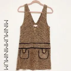 【MINIMUMMINIMUM】ワンピース ジャンパースカート