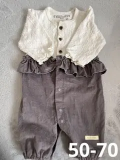 バースデイ ロンパース 50-70