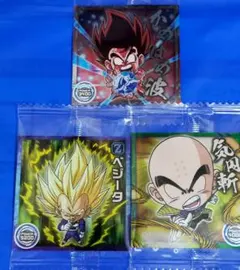 ドラゴンボール 第9弾 超戦士シールウエハース超　3枚セット