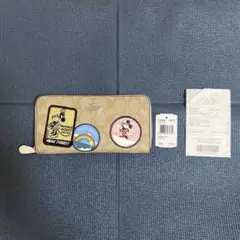 COACH Disney ミニーマウス 長財布 ラウンドファスナーのサムネイル