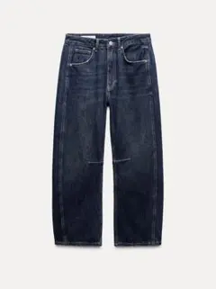 ZARA Relaxed Balloon ミッドライズジーンズ