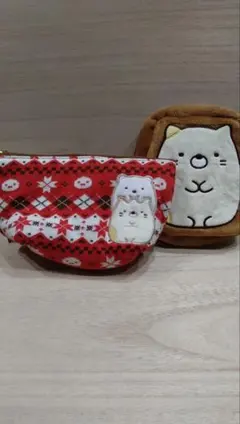すみっコぐらしポーチ2点セット