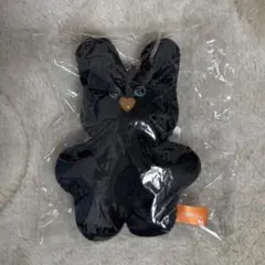 新品【mojojojo】マスコットぬいぐるみ3　黒ウサギ　GIGO限定