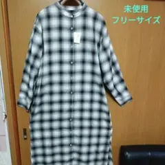 《earth music＆ecology》オンブレーシャツワンピース 未使用