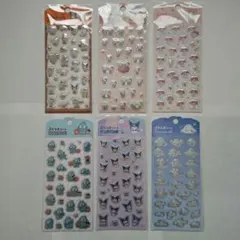 ぷっくとシール サンリオ 6点セット