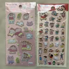 クレヨンしんちゃん キャラクターシール ２枚セット