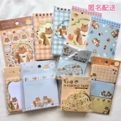 ★なごみじかん★　ステッカー　マステ　メモ　付箋　10点セット　北欧　kyowa