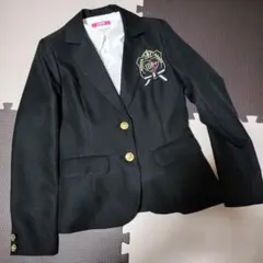 ブラック　ジャケット　白ブラウス 165 160 LDR　2点まとめ売り