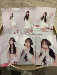 FRUITS ZIPPER 真中まな LARME ポスカ6点(コンプセット)