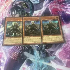 遊戯王　エクソシスターエリス　シークレット　ロゴ無し　3枚