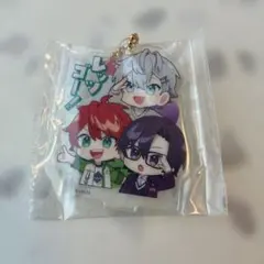カラフルピーチアクスタキーホルダー　じゃぱぱ、ヒロ、もふ