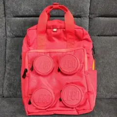 LEGOブロックデザイン 赤いバックパック