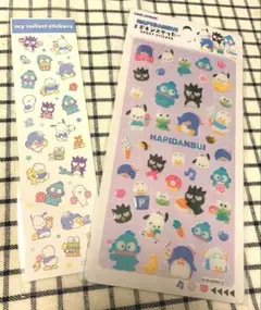 サンリオ はぴだんぶい my collect stickers 2点