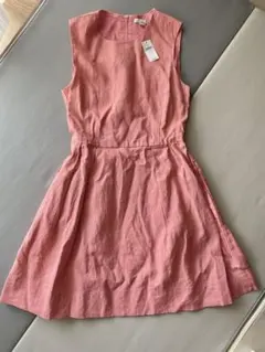 GAP リネンワンピース　XSサイズ　ピンク　春夏　Aラインワンピース