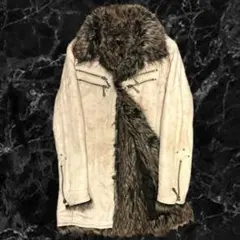 ⋆⸜♱⸝‍⋆ 00s archive y2k 平成 ギャル ファー コート