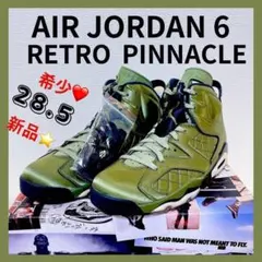 極美品❤️ エアジョーダン6 レトロ ピナクル PINNACLE 希少 ヒモ付