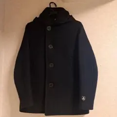 【フード付き】ORCIVAL オーシバル　シングル　ピーコート　ウールコート