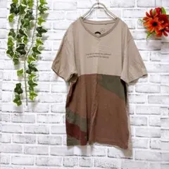 【UNIQLO】 ユニクロ (XL) オーバーサイズクルーネックTシャツ メンズ