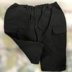 LOGOS DAYS 黒 カーゴショートパンツ 3Lのサムネイル