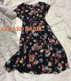 GERARD DAREL ジェラールダレル　ロングフレアワンピース　花柄　9のサムネイル