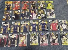 ハイキュー!! カードセット 全26枚＋ロングステッカー全5枚