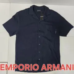 EMPORIO ARMANI ネイビー 半袖シャツ