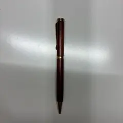 木製黒ボールペン 金具付き