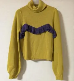 jouetie イエローラメニット