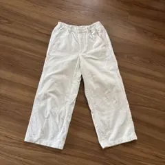 コーデュロイワイドパンツ　140