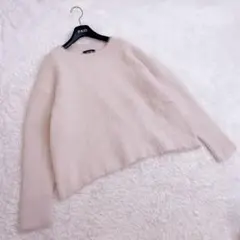 大きいサイズ　UNTITLED アンタイトル　ニット　ウール混