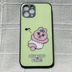 おぱんちゅうさぎ　iPhone12Pro用　スマホケース（おまけ付）