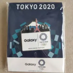 ⚫【匿名発送、送料込み】東京2020オリンピック ピンバッジ Galaxy