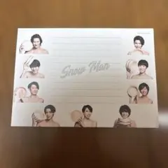 Snow Man 便箋3枚入り