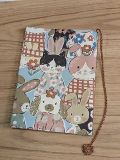 ハンドメイド文庫本サイズのブックカバー