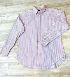 ETRO エトロ ストライプ 長袖ワイシャツ サイズ42 XL