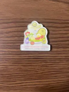 すみっコぐらし カフェ ようこそ！たべもの王国 アクリルマグネット ぺんぎん？