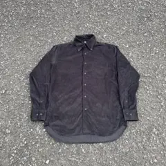 00s old UNIQLO Black Corduroy Shirt