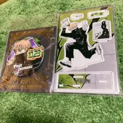 呪術廻戦 狗巻棘 バースデー アクリルスタンド 缶バッジ 新品未使用