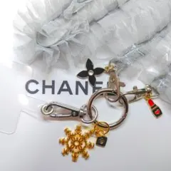 シャネル　ホリデーチャーム　雪の結晶　スノーフレーク　＆　ショルダーストラップ